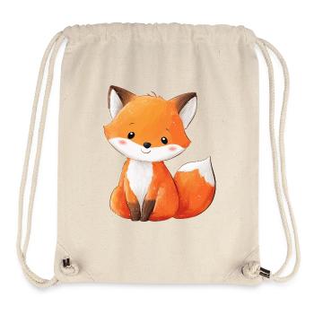 Cute Baby Fox - Stanley/Stella Recycled Gym Bag - natural - Front