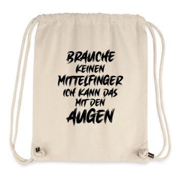 Humoristischer Spruch für Kaffeeliebhaber  - Stanley/Stella recycelter Gym Bag - Naturweiß - Vorne