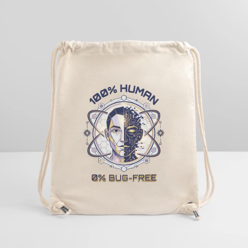 Code de bug humain Sac à cordon recyclé Stanley/Stella