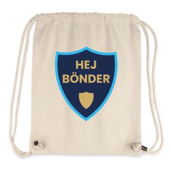 Hallo Bauernschildwappen - Stanley/Stella recycelter Gym Bag - Naturweiß - Vorne