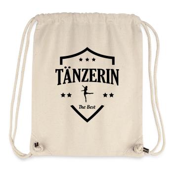 Beste Tänzerin - Stanley/Stella recycelter Gym Bag - Naturweiß - Vorne