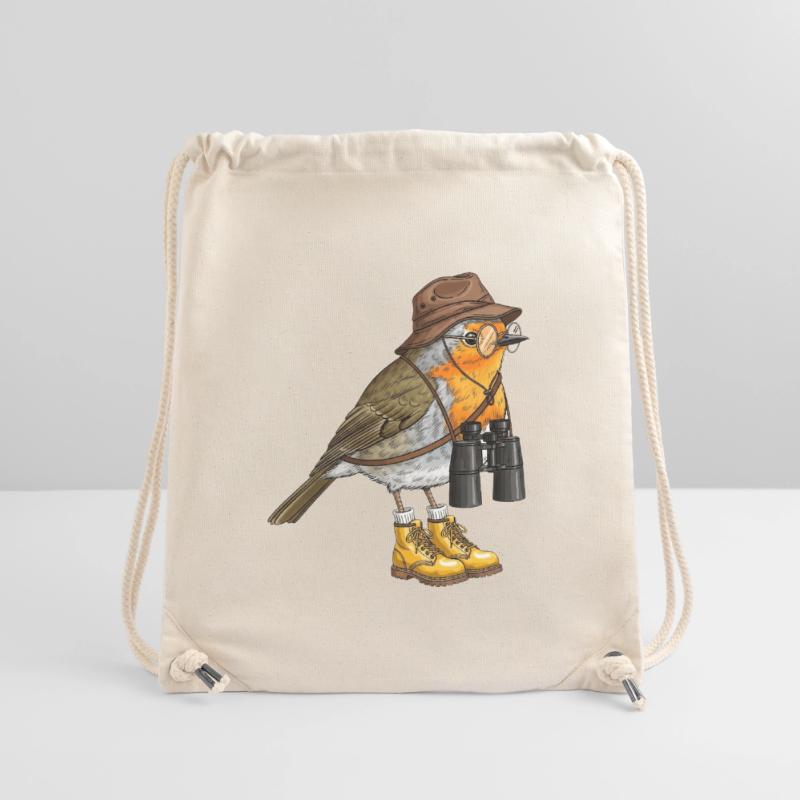 Explorer Robin with Binoculars Stanley/Stella Recycled Gym Bag