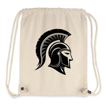 Spartanischer Helm - Stanley/Stella recycelter Gym Bag - Naturweiß - Vorne
