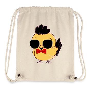 Schicke Chick-Sonnenbrille - Stanley/Stella recycelter Gym Bag - Naturweiß - Vorne