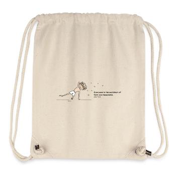 Architect of Happiness - Stanley/Stella recycelter Gym Bag - Naturweiß - Vorne
