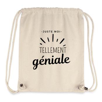 Awesome text - Stanley/Stella Recycled Gym Bag - natural - Front
