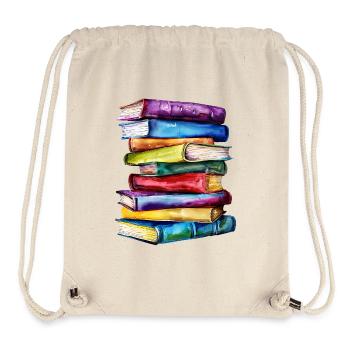 The Power of Books - Stanley/Stella Recycled Gym Bag - natural - Front