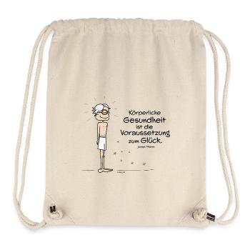 Körperliche Gesundheit - Stanley/Stella recycelter Gym Bag - Naturweiß - Vorne