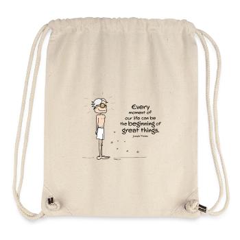Every Moment - Stanley/Stella Recycled Gym Bag - natural - Front