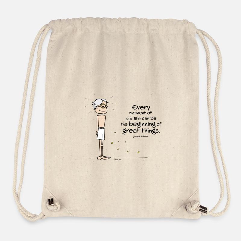 Every Moment - Stanley/Stella recycelter Gym Bag - Naturweiß