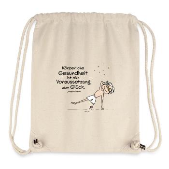 Körperliche Gesundheit - Stanley/Stella recycelter Gym Bag - Naturweiß - Vorne