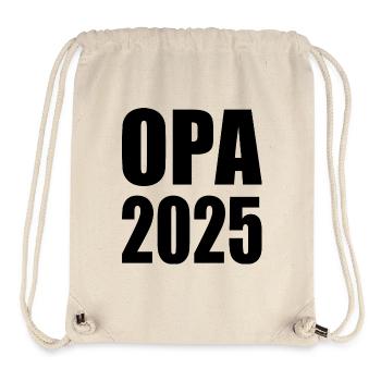 Opa 2025 - Stanley/Stella recycelter Gym Bag - Naturweiß - Vorne