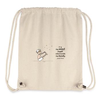 The Mind - Stanley/Stella recycelter Gym Bag - Naturweiß - Vorne