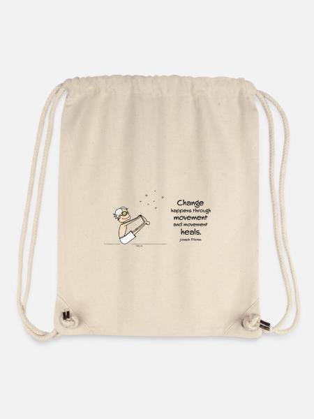 Change - Stanley/Stella recycelter Gym Bag - Naturweiß