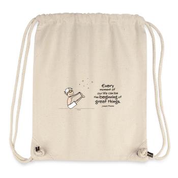 Every Moment - Stanley/Stella Recycled Gym Bag - natural - Front