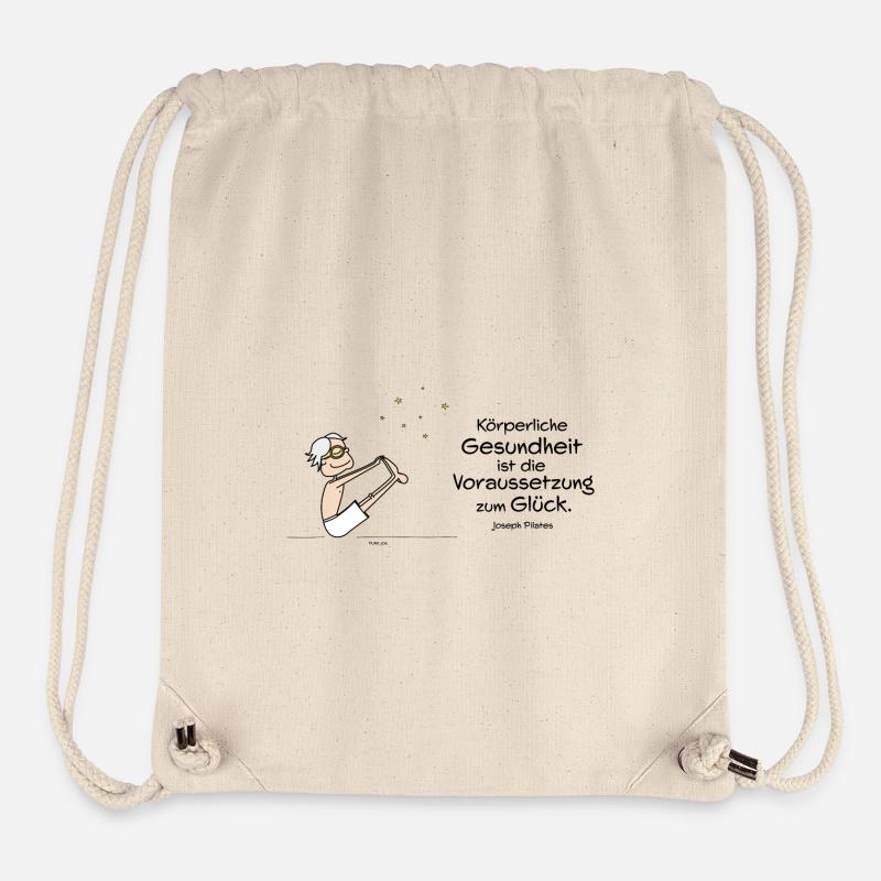 02 Physical Health Accessories - Stanley/Stella Recycled Gym Bag - natural
