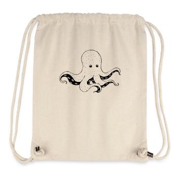 Oktopus - Stanley/Stella recycelter Gym Bag - Naturweiß - Vorne