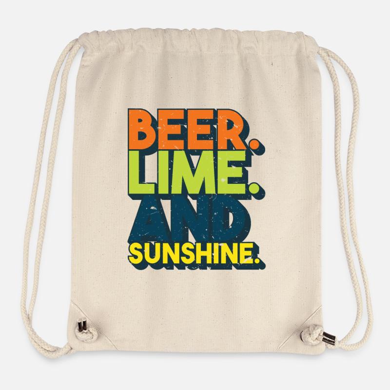 Gutes Bier - Stanley/Stella recycelter Gym Bag - Naturweiß