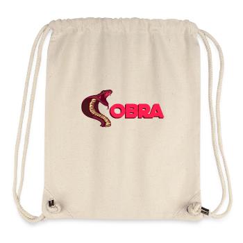 Snake poison animal Cobra Boa Cobra - Stanley/Stella Recycled Gym Bag - natural - Front