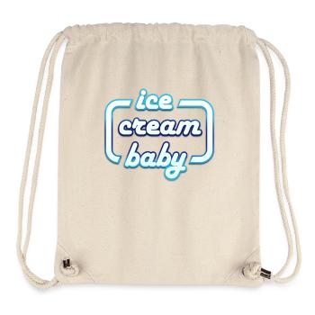 Ice Cream Baby - Summer Shirt - Stanley/Stella Recycled Gym Bag - natural - Front