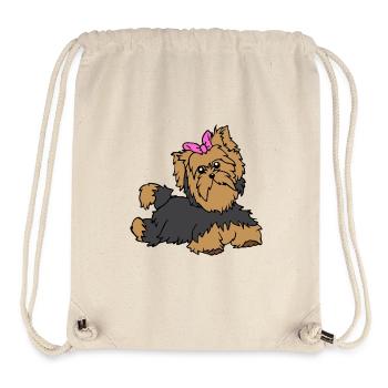 funny animals plants fruit vegetables children's motifs - Stanley/Stella Recycled Gym Bag - natural - Front