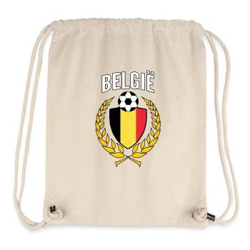 Belgium Soccer Jersey - Football / Belgie 2018 - Stanley/Stella Recycled Gym Bag - natural - Front