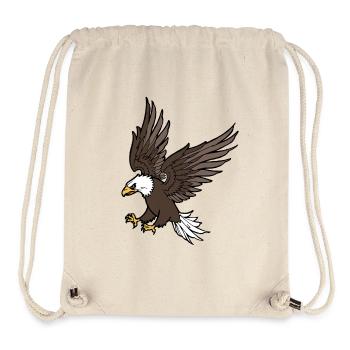 Adler attacks - Stanley/Stella Recycled Gym Bag - natural - Front