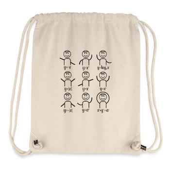 Mathelehrer Algebra Tanz Mathematik - Stanley/Stella recycelter Gym Bag - Naturweiß - Vorne