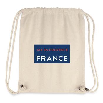 Aix en Provence France Marseille University - Stanley/Stella Recycled Gym Bag - natural - Front