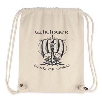 Vikings 2 - Sac à cordon recyclé Stanley/Stella - blanc naturel - Devant
