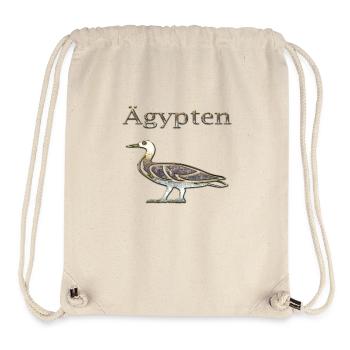 Ägypten 81 - Stanley/Stella recycelter Gym Bag - Naturweiß - Vorne