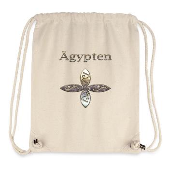 Egypt 86 - Stanley/Stella Recycled Gym Bag - natural - Front