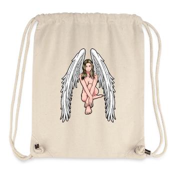 Angel Sexy Angel Christmas Xmas Men - Stanley/Stella Recycled Gym Bag - natural - Front