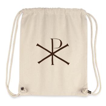 Christ Monogram XP - Stanley/Stella Recycled Gym Bag - natural - Front