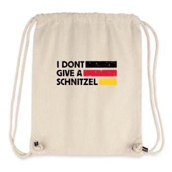 I DONT GIVE A SCHNITZEL SPRUCH - Stanley/Stella Recycled Gym Bag - natural - Front