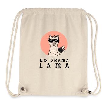 NO DRAMA LAMA - Stanley/Stella Recycled Gym Bag - natural - Front
