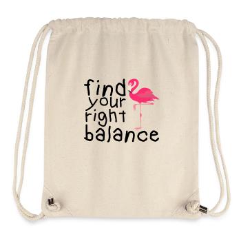 lustiger Spruch Sprüche Witziges Geschenk - Stanley/Stella recycelter Gym Bag - Naturweiß - Vorne