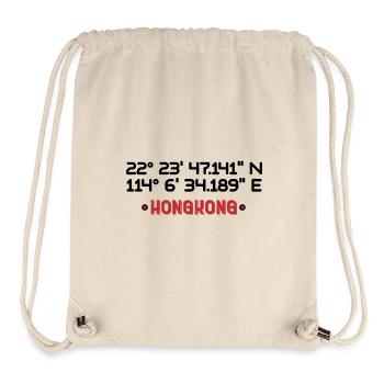 Hong Kong – Coordinates & Urban Asia Style - Stanley/Stella Recycled Gym Bag - natural - Front