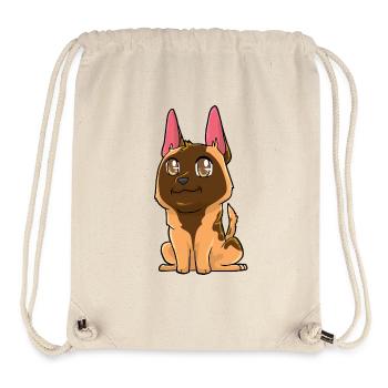 Malinois - Stanley/Stella Recycled Gym Bag - natural - Front