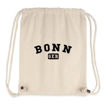Bonn GER – Vintage City Design - Stanley/Stella Recycled Gym Bag - natural - Front