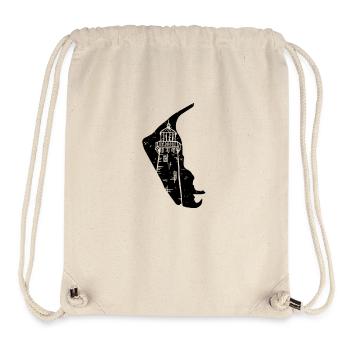 Amrum North Sea island grunge - Stanley/Stella Recycled Gym Bag - natural - Front