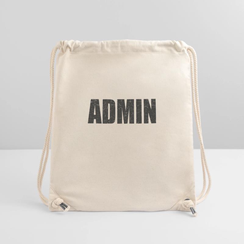 admin Programmierer Linux IT Geschenkidee Stanley/Stella recycelter Gym Bag