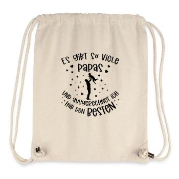 There are so many dads and I have the best - Stanley/Stella Recycled Gym Bag - natural - Front