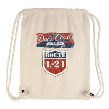 Darss Coast - Route L-21 Biker - Stanley/Stella Recycled Gym Bag - natural - Front