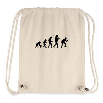 Evolution Ping-ping-l - Sac à cordon recyclé Stanley/Stella - blanc naturel - Devant