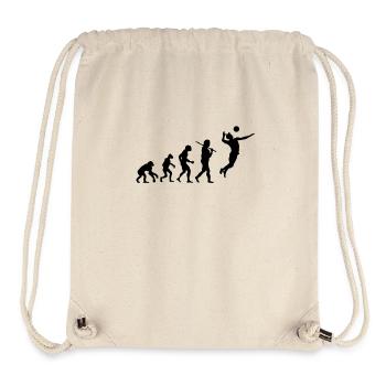 Evolution Volleyball - Stanley/Stella recycelter Gym Bag - Naturweiß - Vorne