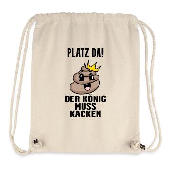 Kacke König - Stanley/Stella recycelter Gym Bag - Naturweiß - Vorne