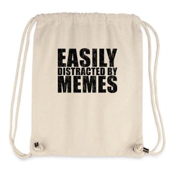 Meme funny saying - Stanley/Stella Recycled Gym Bag - natural - Front