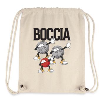 Bocciaspieler Bekleidung mit Dabbing Boccia - Stanley/Stella recycelter Gym Bag - Naturweiß - Vorne
