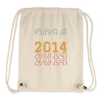 2014 - Stanley/Stella recycelter Gym Bag - Naturweiß - Vorne